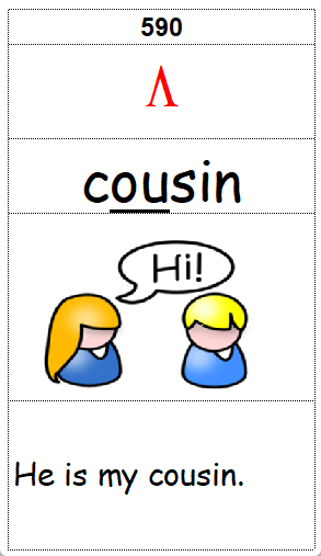 cousin